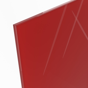 Lackiertes Glas