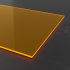 Acrylglas orange fluoreszierend PERSPEX® GS 3T43
