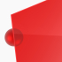 Acrylglas rot fluoreszierend