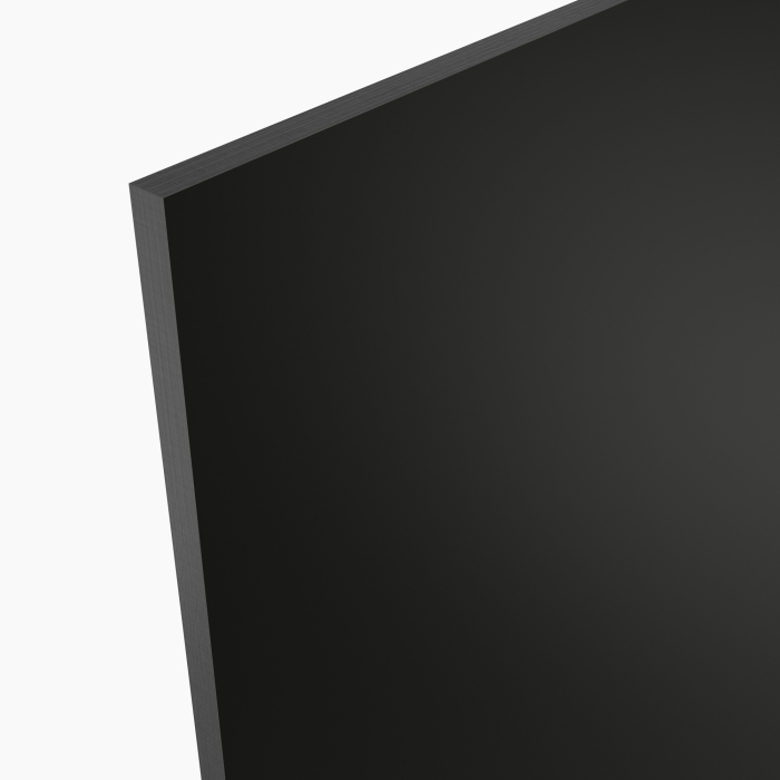 6mm HPL Platten Schwarz Indoor/geschützter Außenbereich Kompaktplatte nach Maß