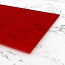5mm Acrylglas satiniert rot lichtdurchlässig PERSPEX® Zuschnitt nach Mass