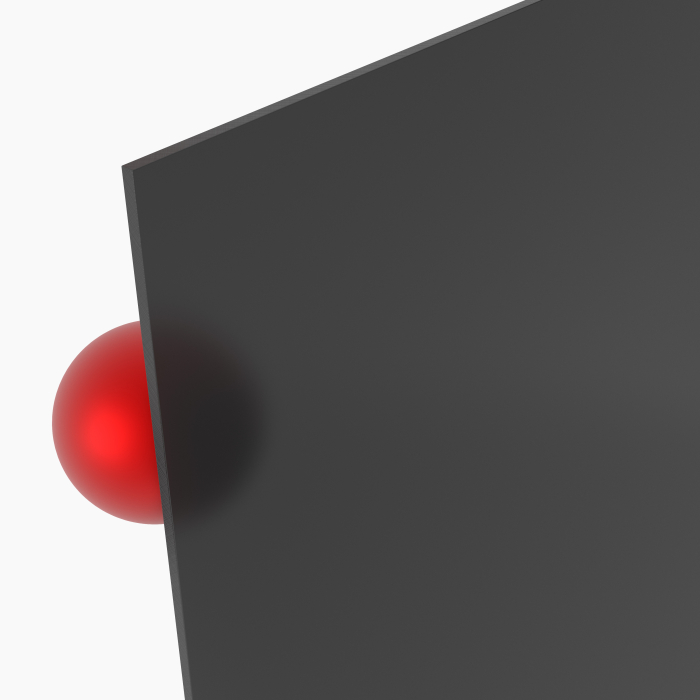 Acrylglas grau satiniert matt PERSPEX® Frost