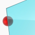 PLEXIGLAS® hellblau 5C18 GT, Lichtdurchlässigkeit 64%