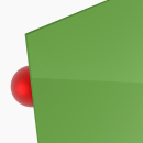 PLEXIGLAS® grün 6H02 GT blickdicht