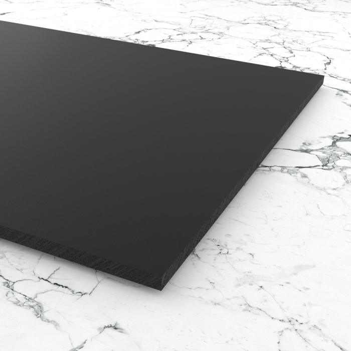 FOREX® Hartschaumplatte schwarz matt