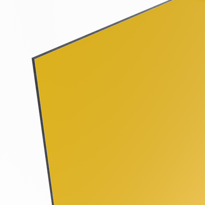 3mm Alu DILITE® gelb Zuschnitt nach Mass