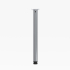 Tischbein rund 710 x 60 mm alu gebürstet