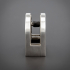 Klemmhalter Edelstahl V2A 50 x 40 mm