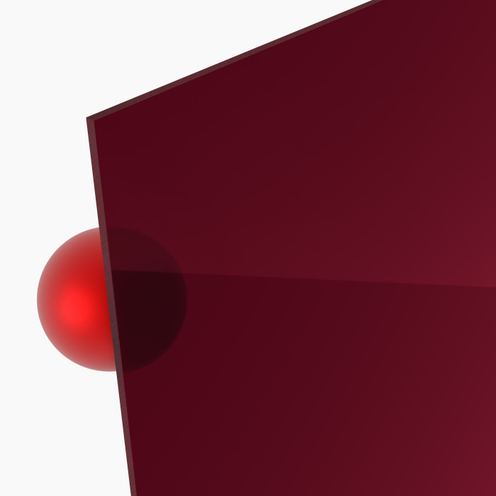 PLEXIGLAS® rot Cherry GS 3C01,...
