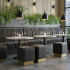 Spanplatte Beton grau natur