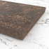 Arbeitsplatte Rost Bronze