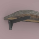 Regalwinkel, Schwerlastkonsole, Stahl, Tragkraft: 150 kg/Paar