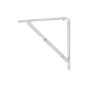 Konsole klappbar, weiß beschichtet, Tragkaft 30 - 60 kg/Paar