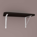 Konsole klappbar, weiß beschichtet, Tragkaft 30 - 60 kg/Paar