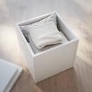 Hocker als Box | abnehmbarer Deckel