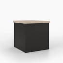Hocker als Box | abnehmbarer Deckel