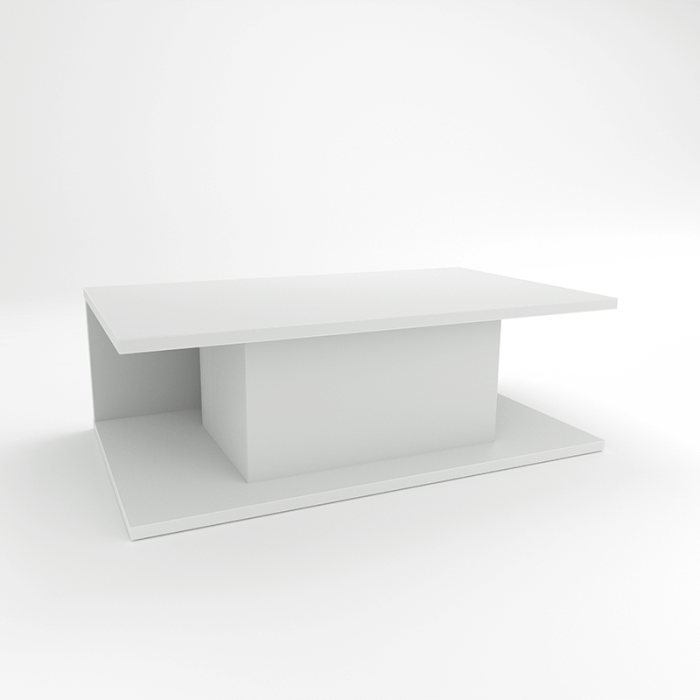 Couchtisch | rechteckig | Wange | Säule