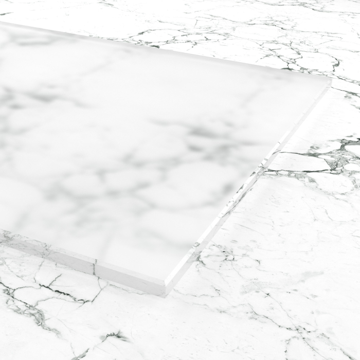Satiniertes Weißglas Einfachglas - Floatglas ohne...