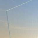 Listral blank weiß Ornamentglas Float
