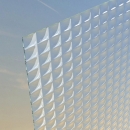 Edelit doppelseitig weiß Ornamentglas Float