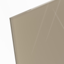 Hellbraun lackiertes Floatglas mit SAFE-Folie