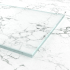 Pave weiß Ornamentglas ESG
