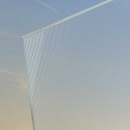 Weiß Listral D 597 Ornamentglas ESG