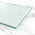 VSG Glas - weiß matt einfach foliert