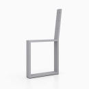 Bankgestell mit Lehne 800 x 420 mm, in 4 Farben