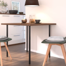 Tischbein Metall rund 700 x 30 mm 4er Set