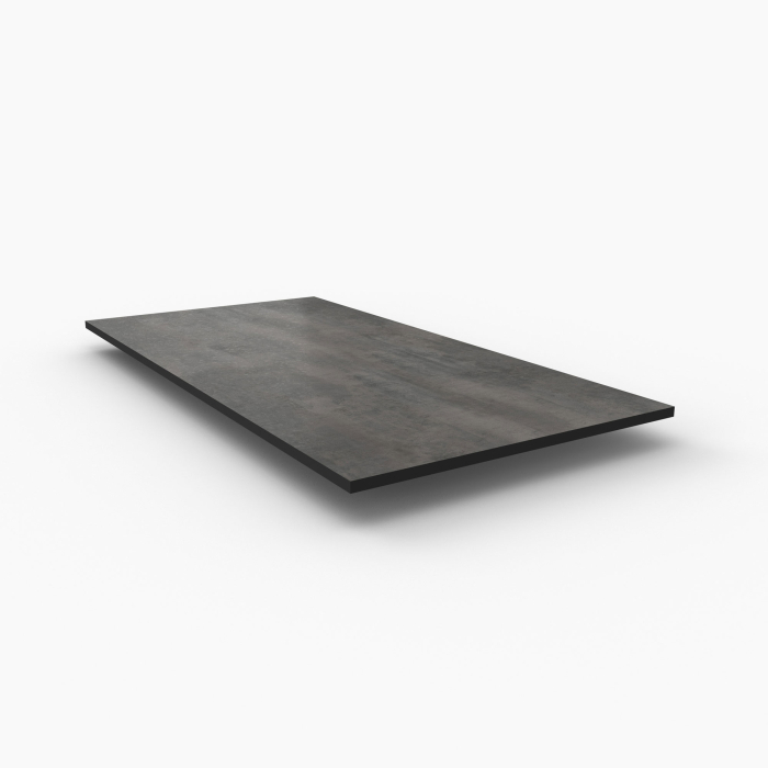 HPL Tischplatte Outdoor Beton Bronze