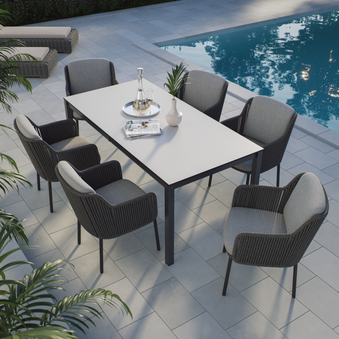 HPL Platte Hellgrau Indoor/Outdoor Kompaktplatte nach...