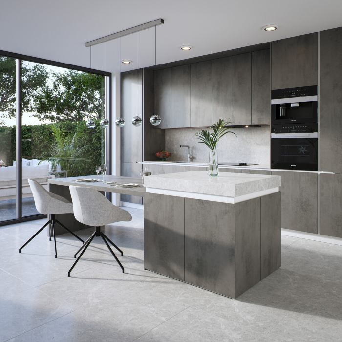 Dekormuster Beton anthrazit