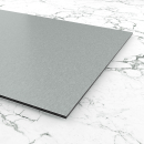 Materialmuster Alu DIBOND® Butlerfinish Edelstahl gebürstet