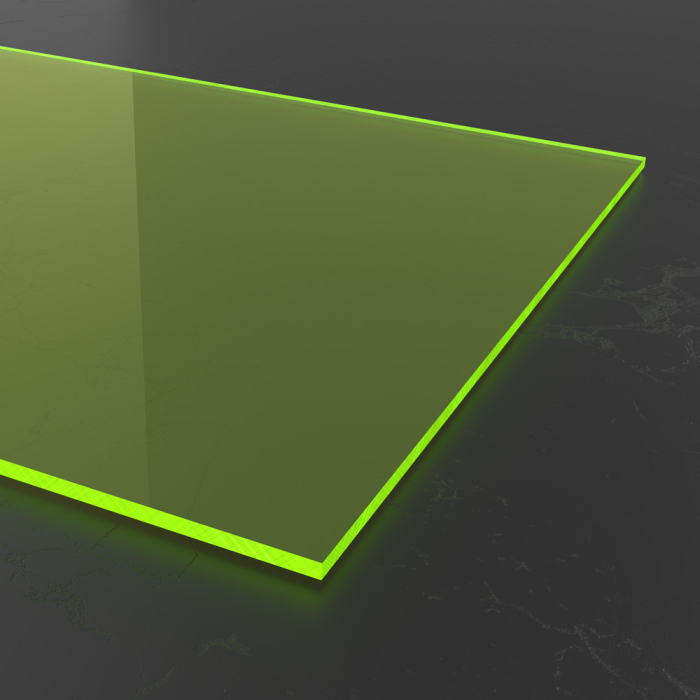 Materialmuster PERSPEX® GS 6T66  floureszierend...