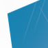 Materialmuster PLEXIGLAS® blau GS 5H51 GT, LD 5%