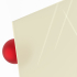 Materialmuster PLEXIGLAS® creme 1H02 GT blickdicht
