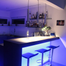 Materialmuster PLEXIGLAS® WH10 DC weiß Snow satiniert, LD 70%