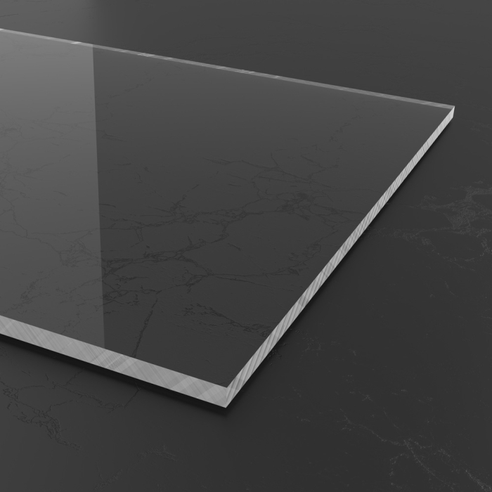 Materialmuster PLEXIGLAS® einseitig kratzfest farblos...
