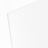 Materialmuster PVC Freischaum Forex Print beids. weiß matt