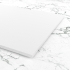 Materialmuster PVC Freischaum Forex Print beids. weiß matt