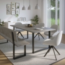 Spanplatte Beton grau natur glatt