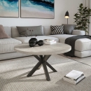 Spanplatte Beton grau natur glatt