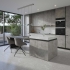 Spanplatte Beton grau natur glatt