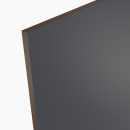 HPL Fassadenplatte Graphitgrau Fundermax Indoor/Outdoor Kompaktplatte nach Maß