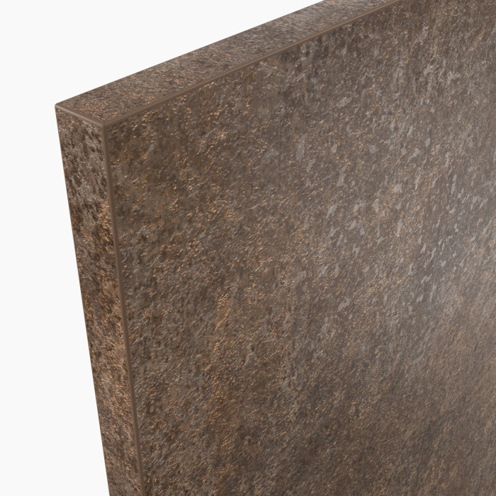 Arbeitsplatte Küche Eisen Bronze