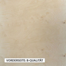 Birken-Sperrholzplatte 152,5x152,5 cm gute Qualität B/BB (ganze Platte)
