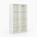 Offenes Regal | 2x4 Fächer | hoch | Mittelwand