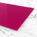 Materialmuster PLEXIGLAS® rot 3H00 GT, LD 11%