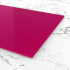 Materialmuster PLEXIGLAS® rot 3H00 GT, LD 11%